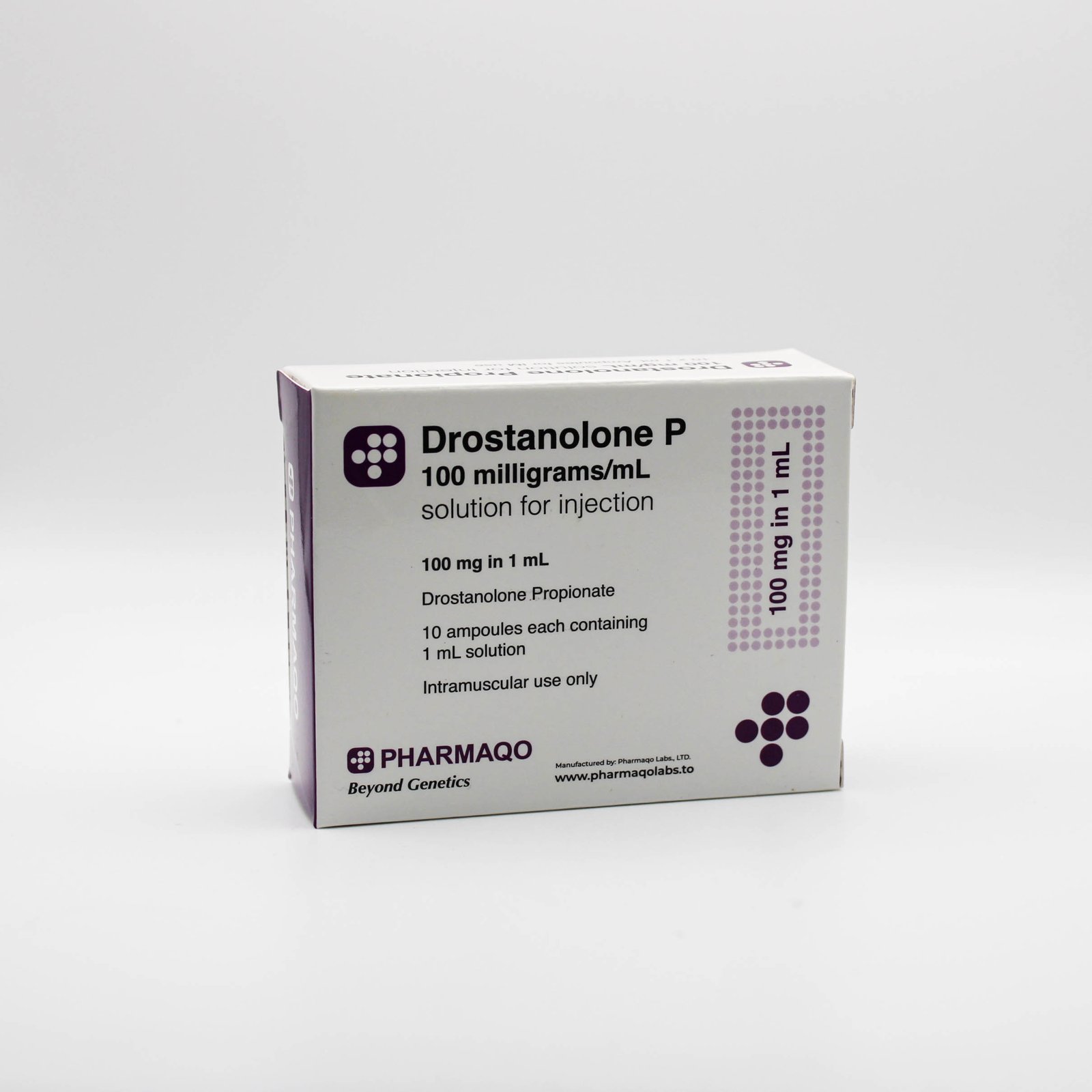 PHARMAQO - DROSTANOLONE-P 100 MG/ML