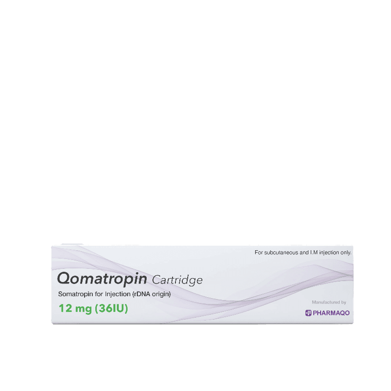 PHARMAQO - QOMATROPIN CARTRIDGE 12MG (36IU)