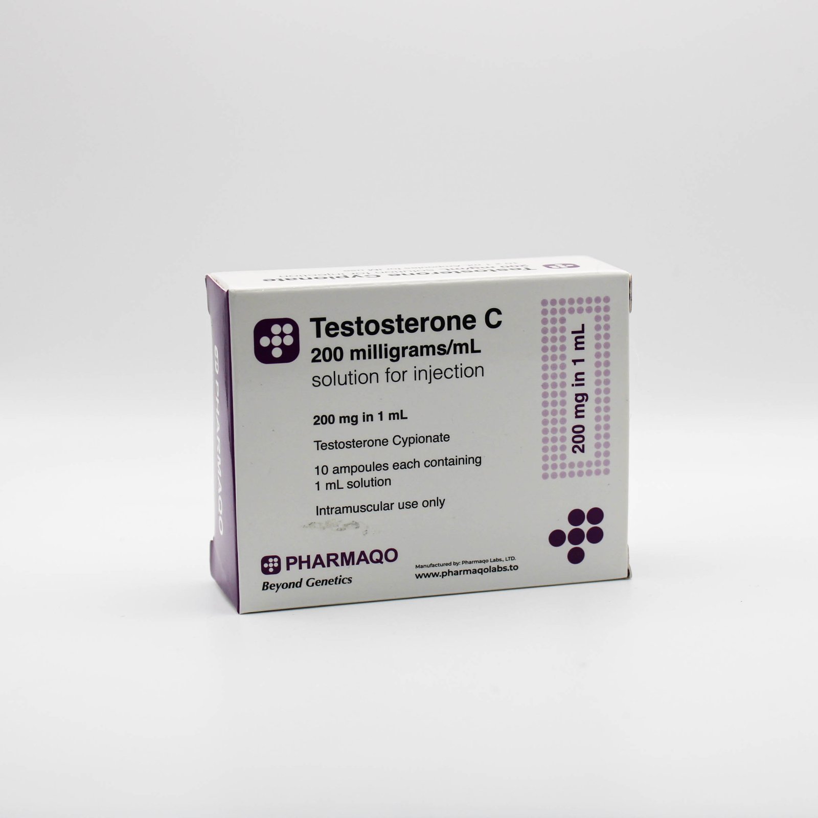 PHARMAQO - TESTOSTERONE-C 200 MG/ML